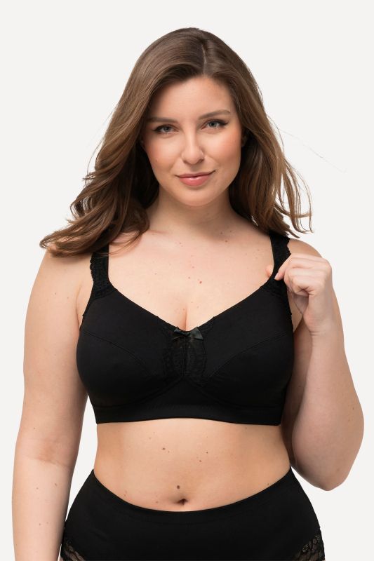 Lace Detail Underwire-Free Bralette