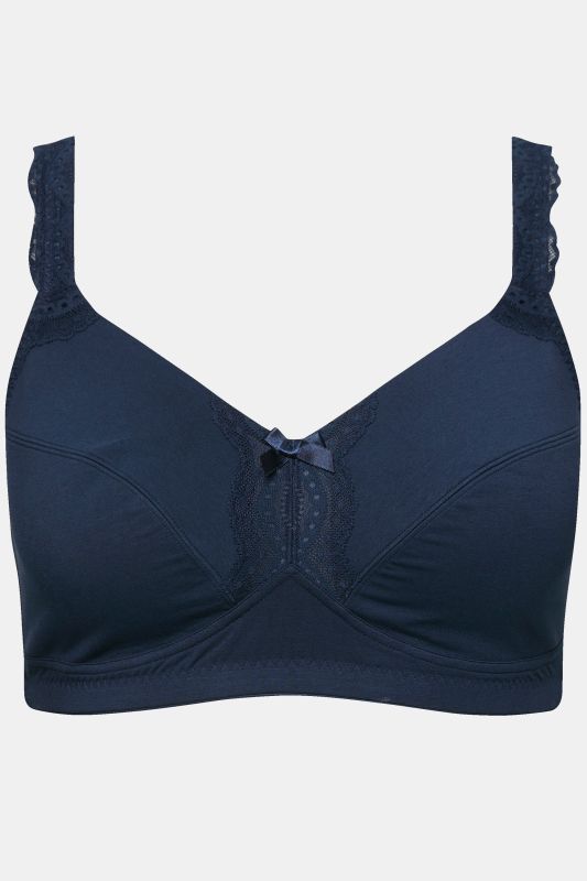 Lace Detail Underwire-Free Bralette