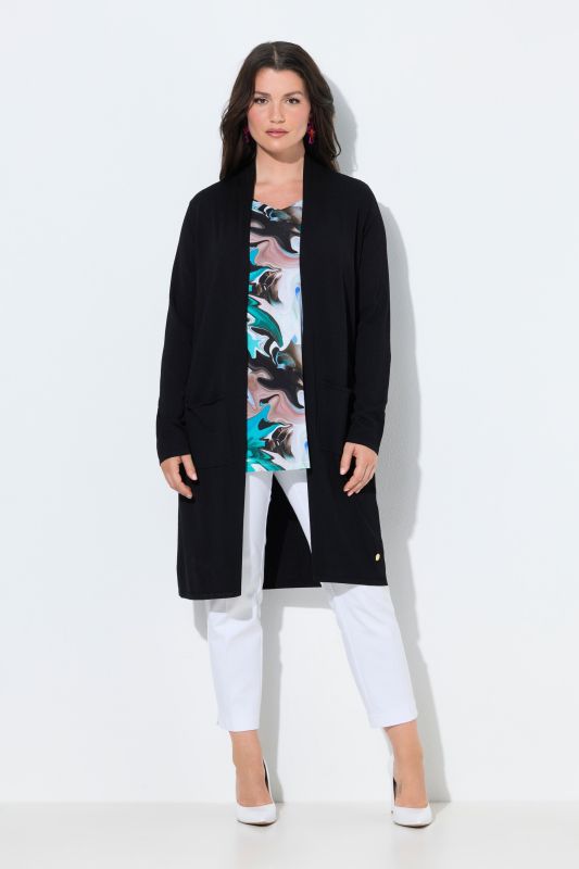 Longline Open Shape Cardigan