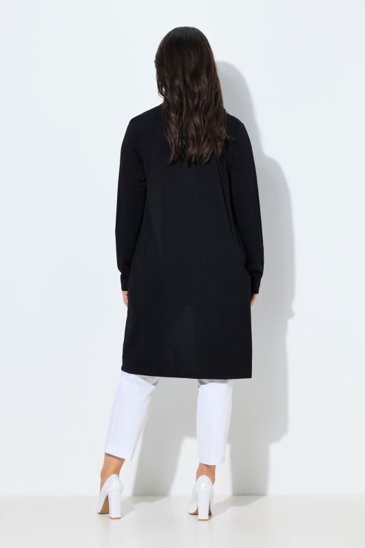 Longline Open Shape Cardigan