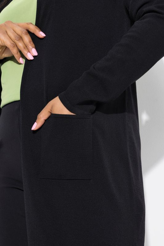 Longline Open Shape Cardigan