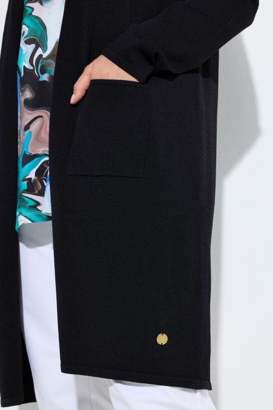 Longline Open Shape Cardigan