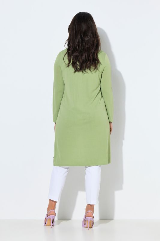 Longline Open Shape Cardigan