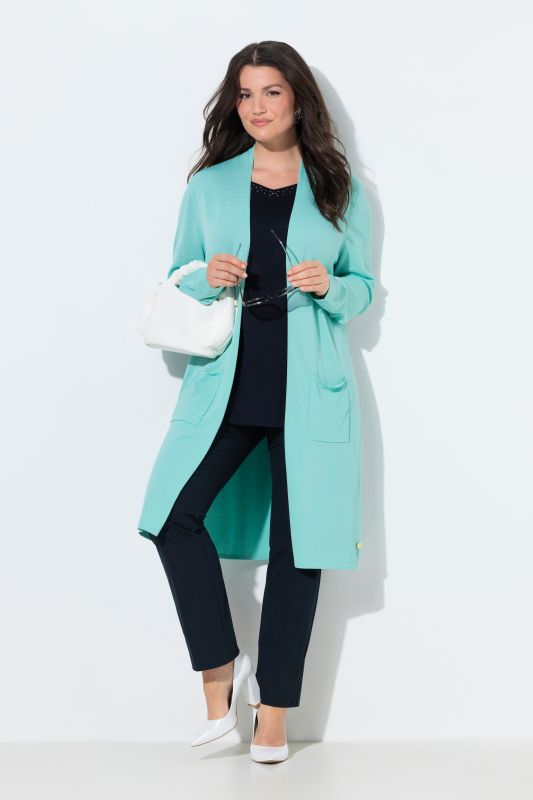 Longline Open Shape Cardigan