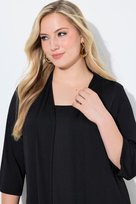 Longline Jersey Cardigan