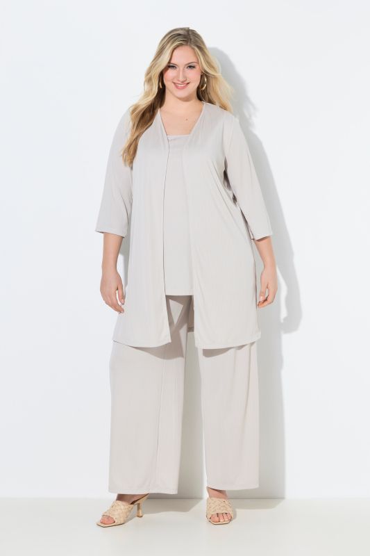 Longline Jersey Cardigan