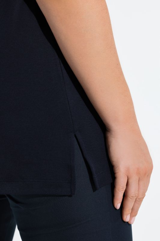 Rhinestone Neckline Pima Cotton Tank