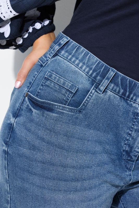 Шорти дънкови с еластична талия