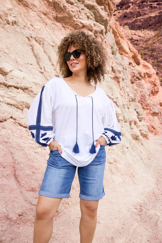 Шорти дънкови с еластична талия