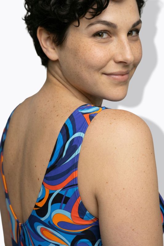 Танкини с принт на вълни