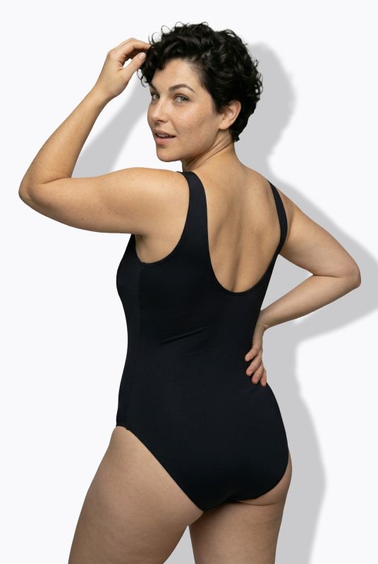 Neon Rickrack Trim Swimsuit