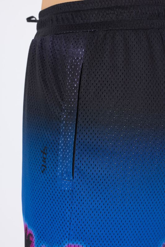 Midnight Palm Athletic Shorts