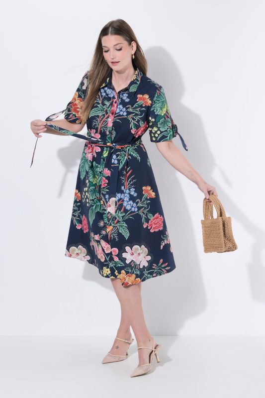 Рокля с флорален принт