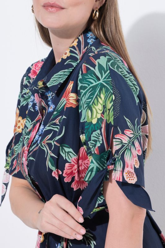 Рокля с флорален принт