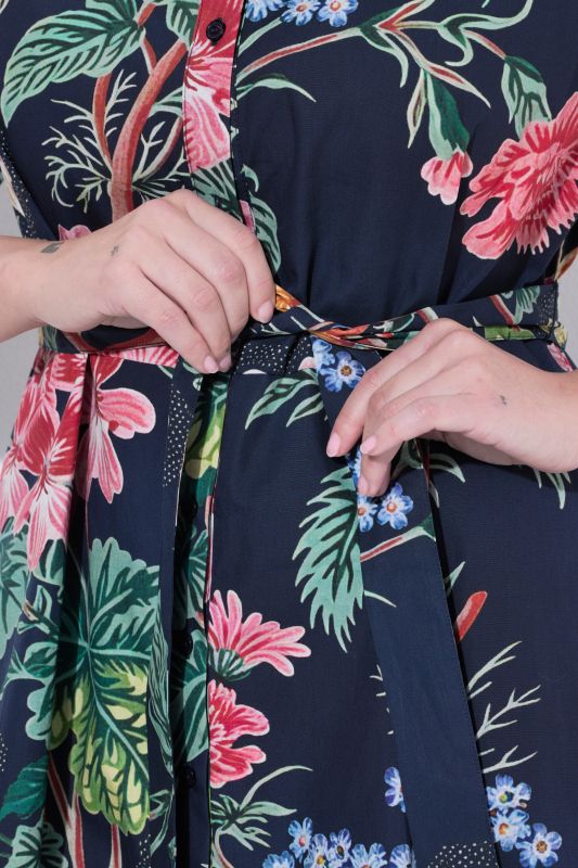 Рокля с флорален принт