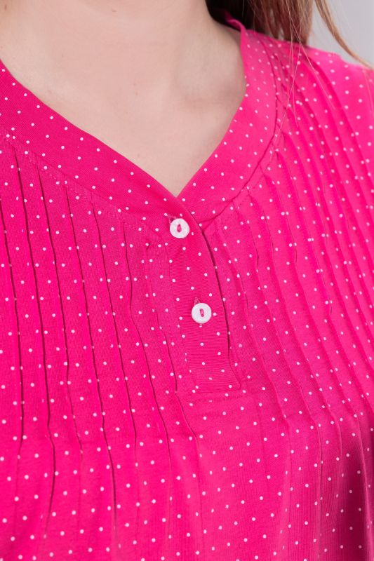 Polka Dot Flutter Sleeve Tee