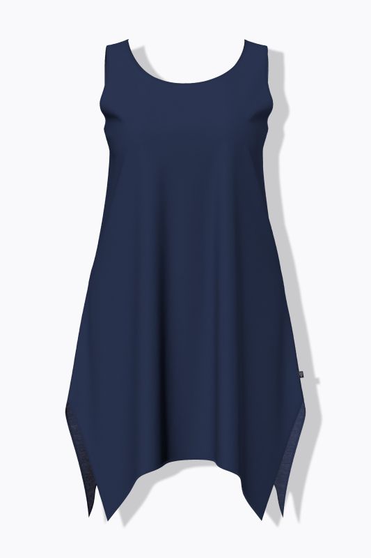 Pointed Hem Nightgown