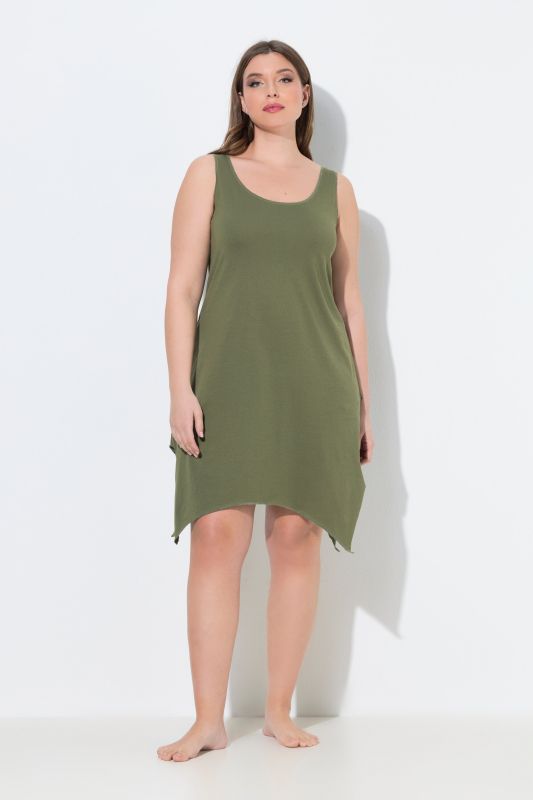 Pointed Hem Nightgown