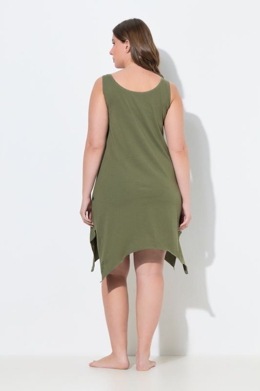 Pointed Hem Nightgown