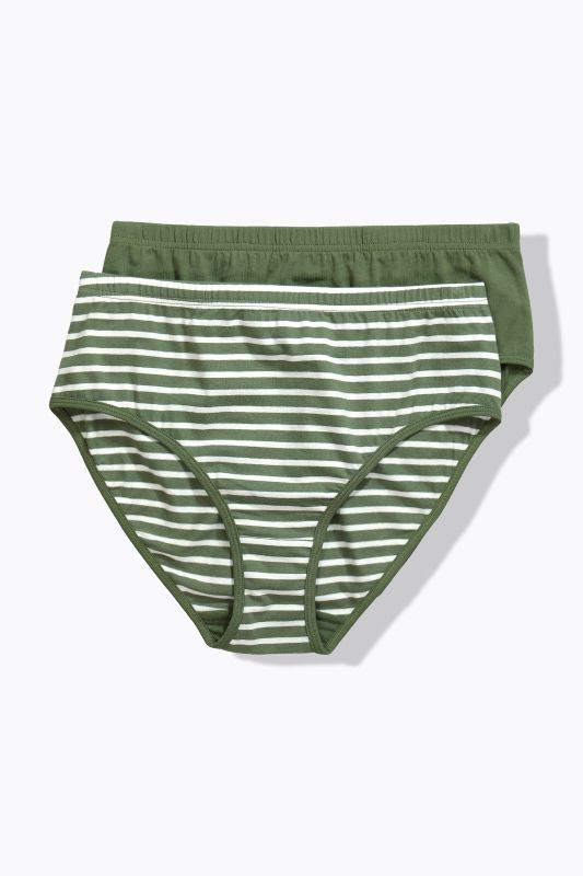 Eco Cotton 2 Pack Midi Briefs