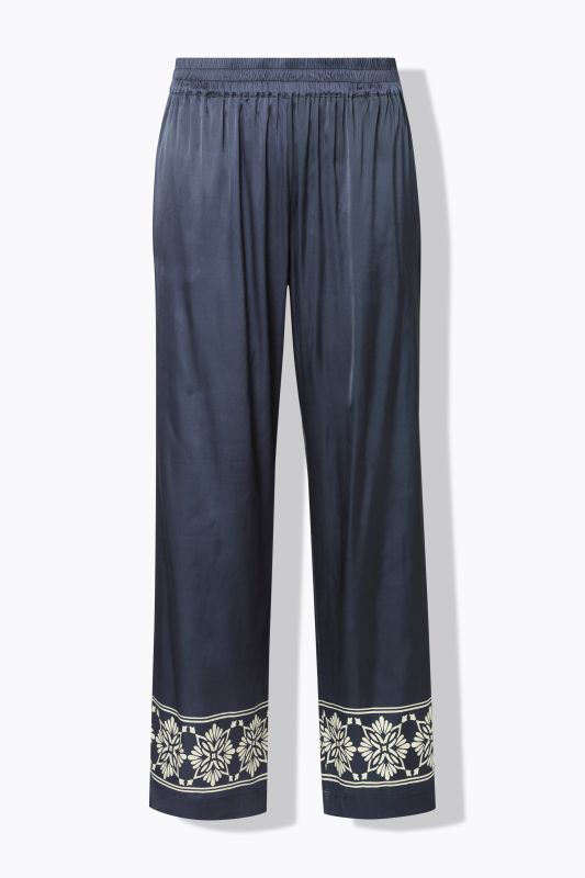 Satin Elastic Waist Pants