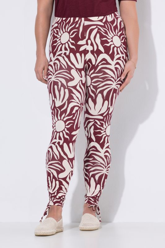 Eco Cotton Abstract Sun Leggings