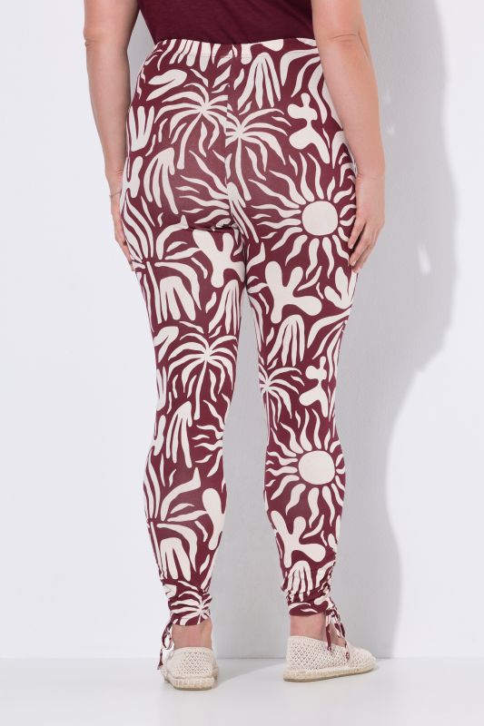 Eco Cotton Abstract Sun Leggings