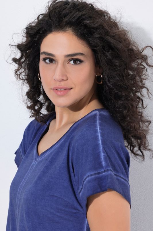 Cold Dyed Decorative Seam Tee