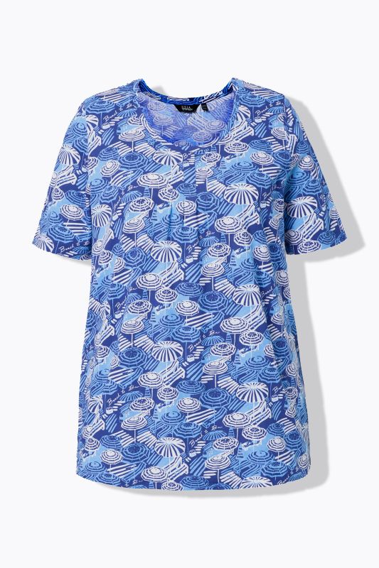 Umbrella Print Short Sleeve Tee