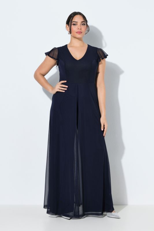 Sheer Layered Jumpsuit