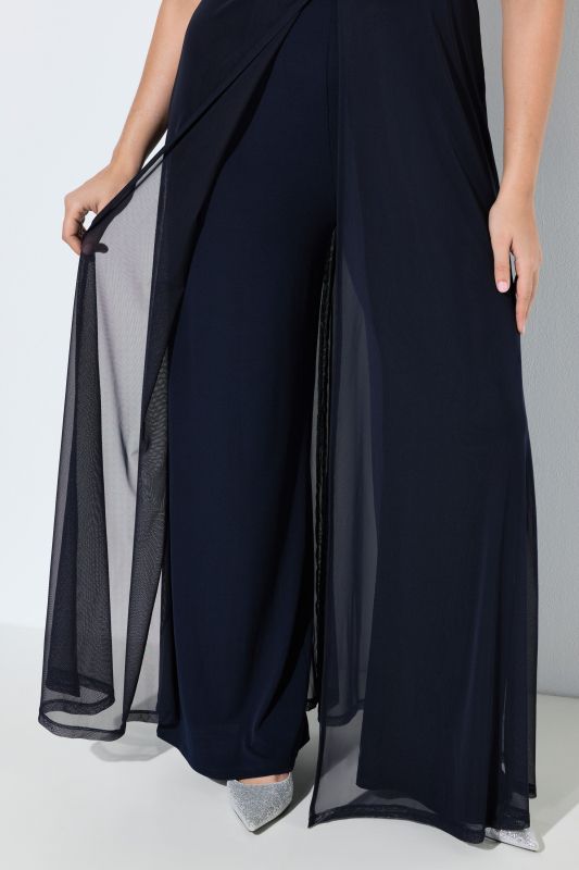Sheer Layered Jumpsuit