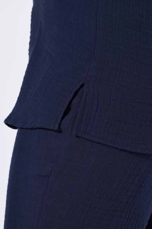 Eco Cotton 3/4 Sleeve Muslin Blouse