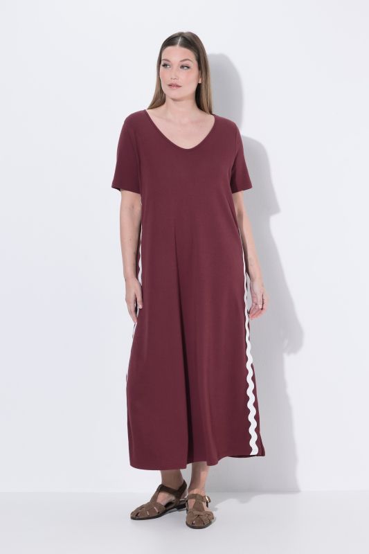 Eco Cotton Rickrack Trim Dress