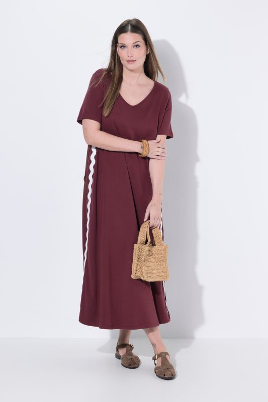 Eco Cotton Rickrack Trim Dress