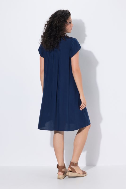 Flutter Sleeve A-Line Dress