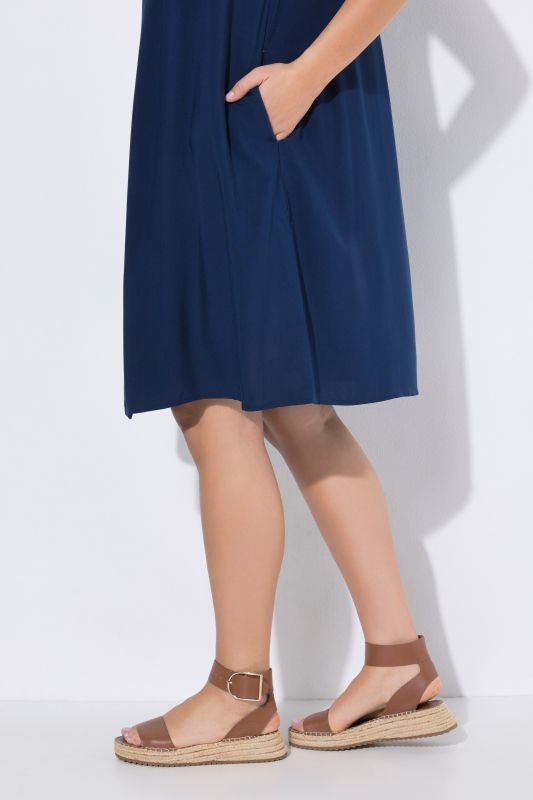 Flutter Sleeve A-Line Dress