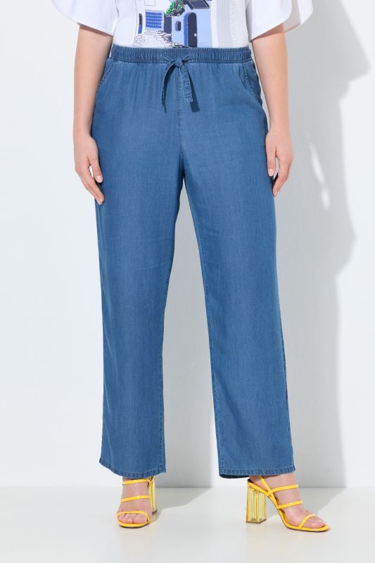 Viscose Elastic Waist Pants