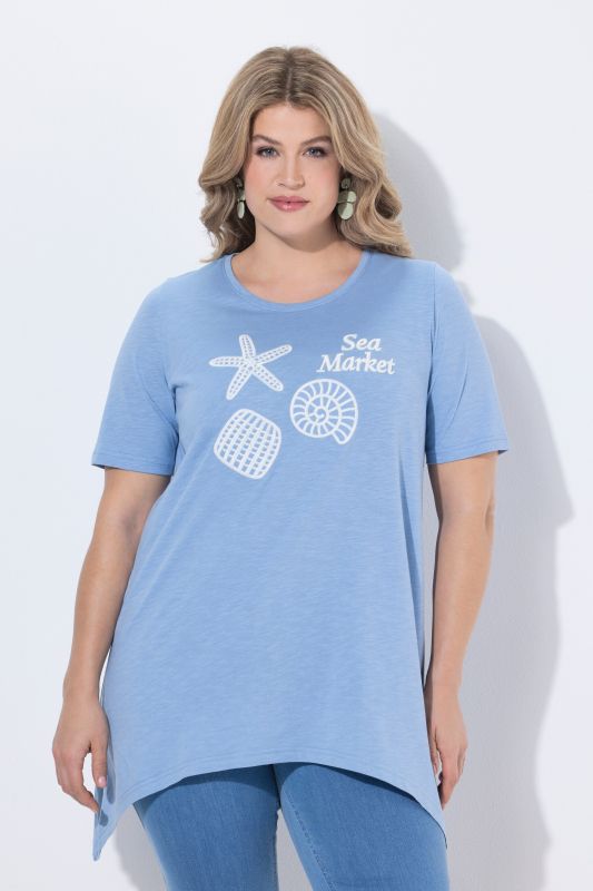 Eco Cotton Sea Market Graphic Tee