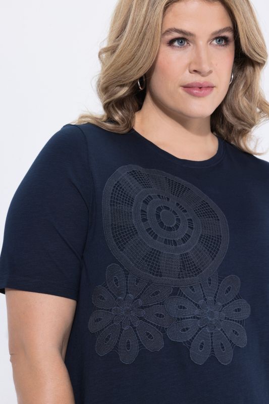 Eco Cotton Tonal Applique Tee