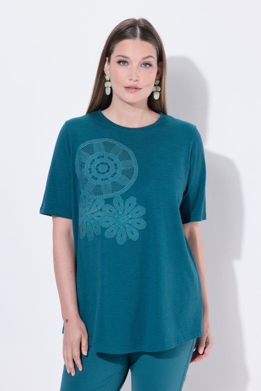 Eco Cotton Tonal Applique Tee