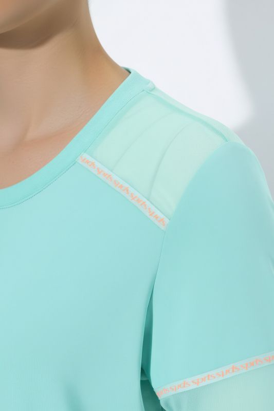 Cooling Mesh Panel Athletic Tee