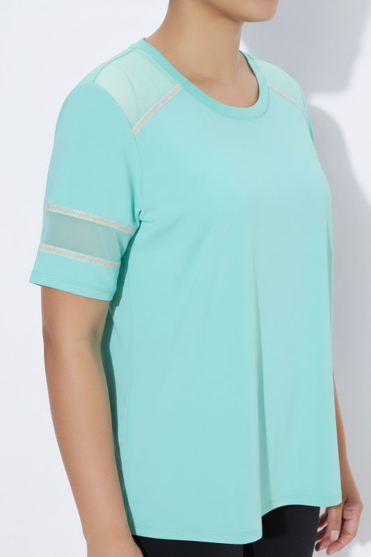 Cooling Mesh Panel Athletic Tee