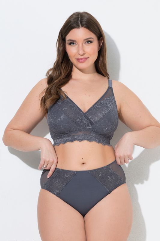 Scalloped Lace Panel Panty