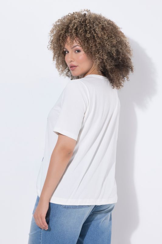 Sun Palms Repeat Graphic Drawstring Tee