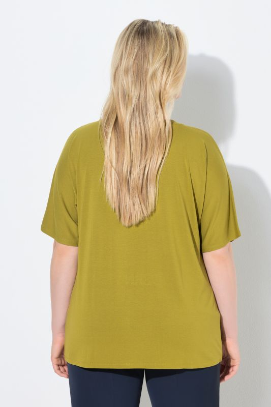 Rhinestoned Modern View Tee