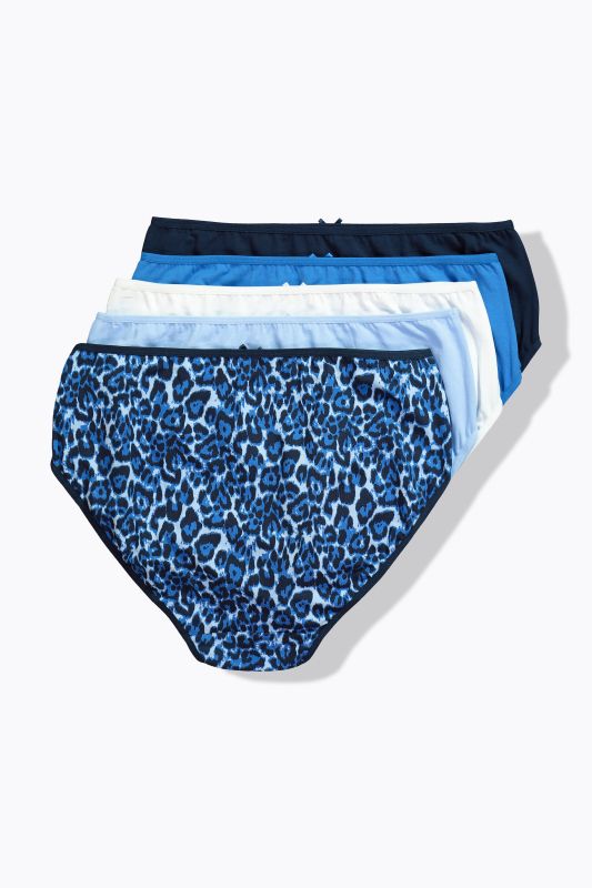 6 Pack of Panties- Colorful Leopard
