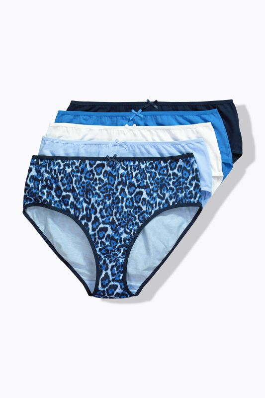 6 Pack of Panties- Colorful Leopard