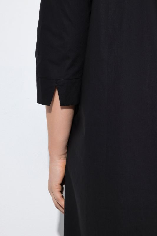 Paper Touch Goblet Collar Dress