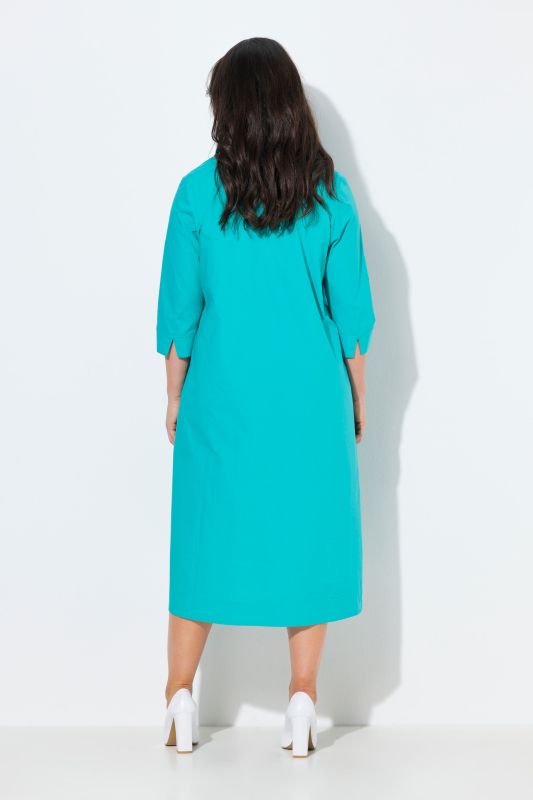 Paper Touch Goblet Collar Dress