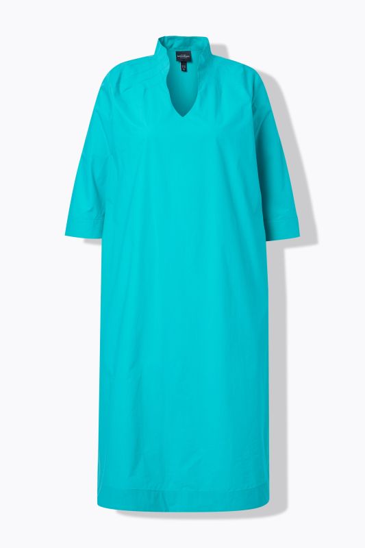 Paper Touch Goblet Collar Dress